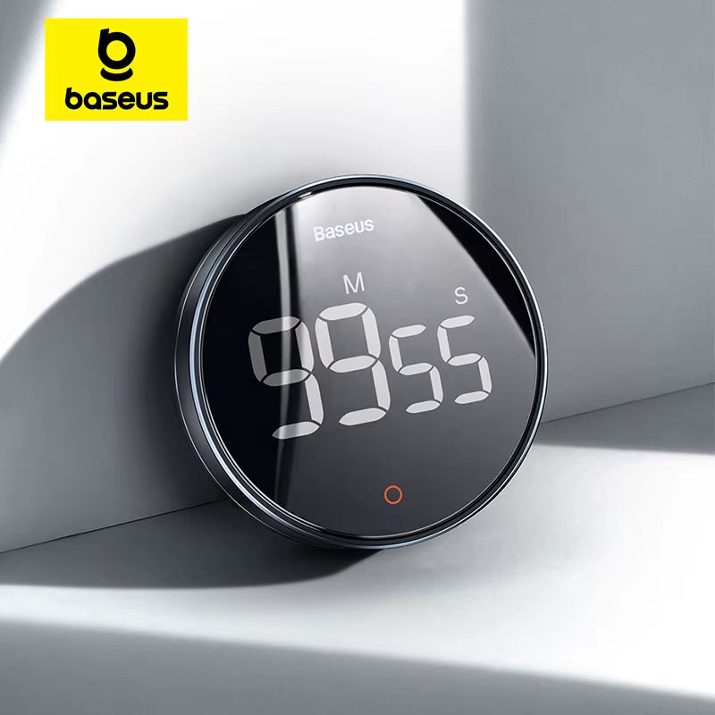 Magnetic Countdown Alarm Clock Kitchen Timer Manual Digital Timer Stand Desk Clock Cooking Timer Shower Study Stopwatch