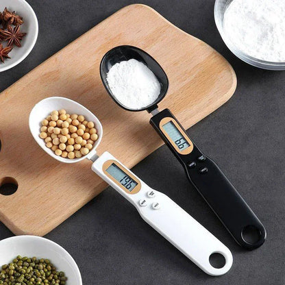 Electronic Kitchen Scale LCD Digital Measuring Food Flour Digital Spoon Scale Mini Kitchen Tool for Milk Coffee Scale